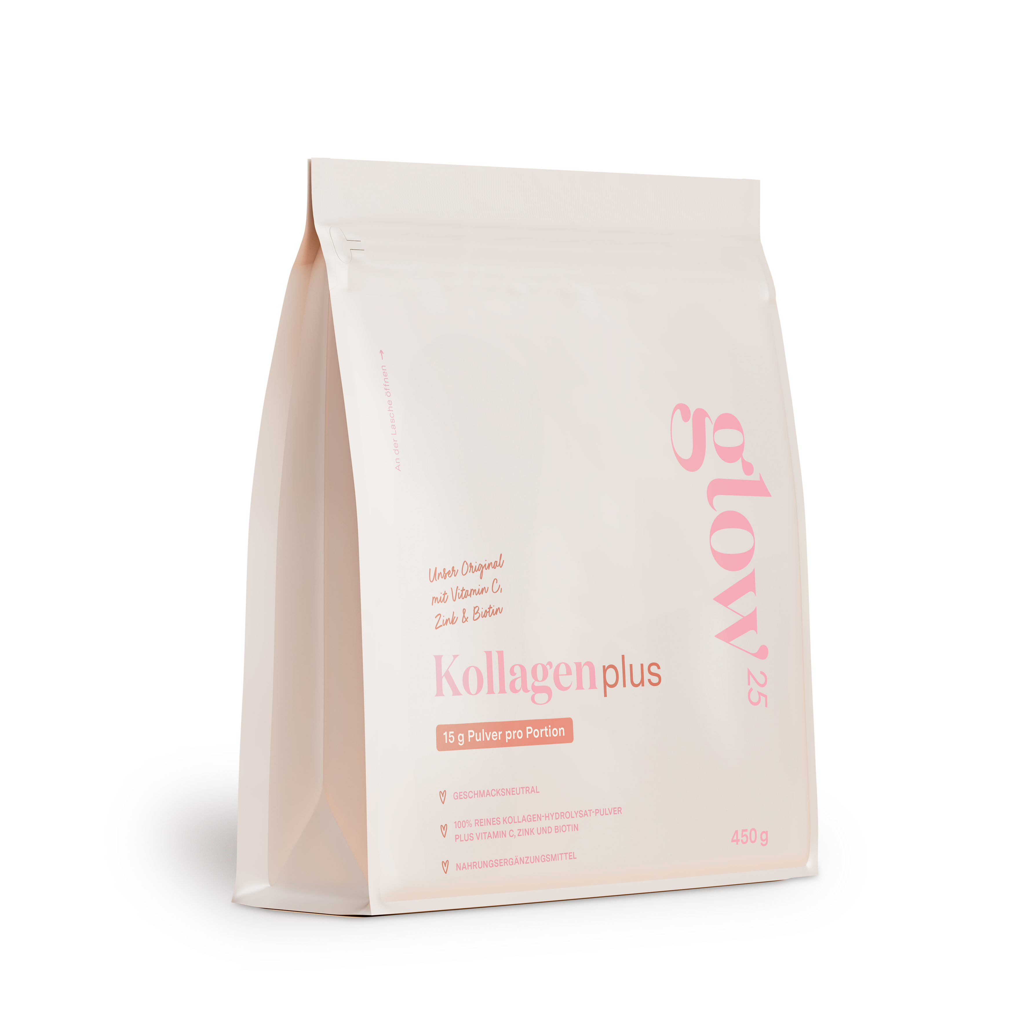 glow25 aufbewahrung Glow25 Kollagen Pulver mit Vitamin C