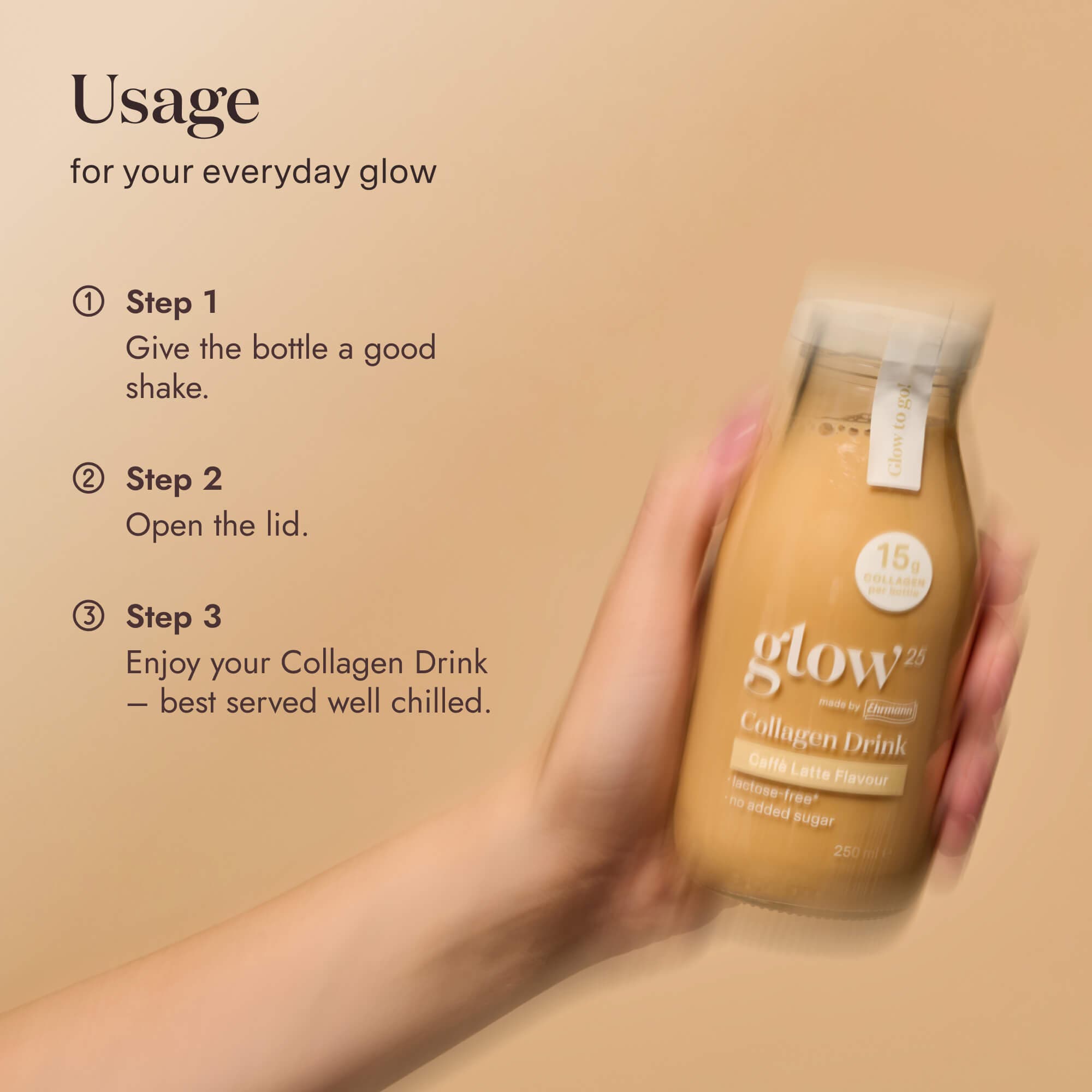 Collagen Drink – Caffè Latte Flavour (10 Flaschen)