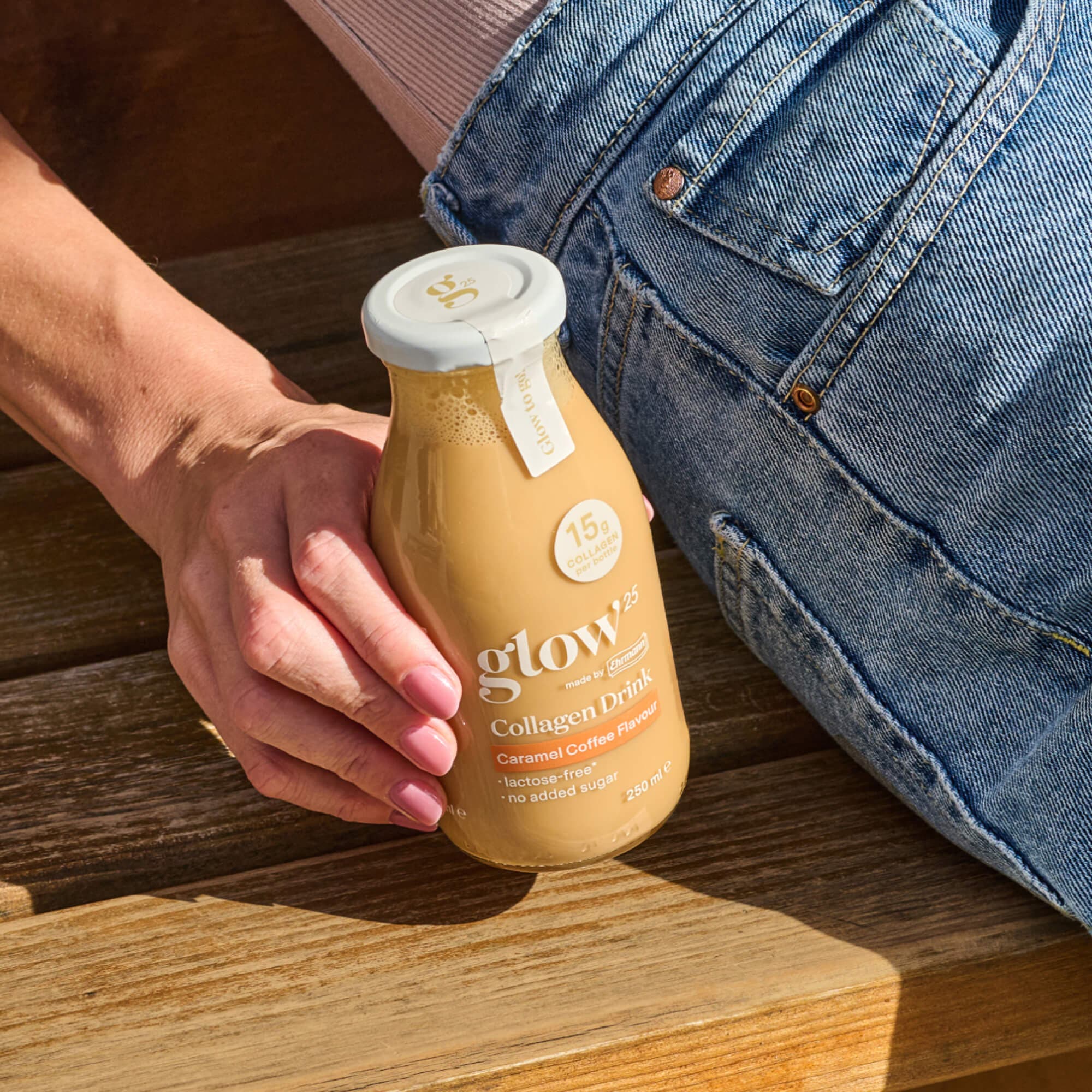 Collagen Drink – Caramel Coffee Flavour (10 Flaschen)