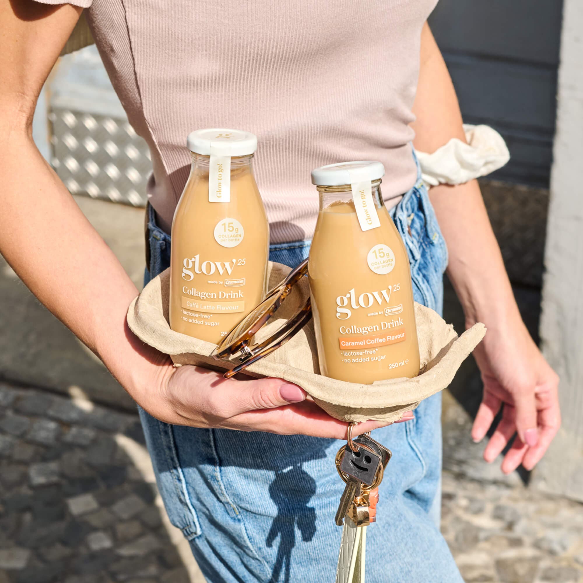 Collagen Drink – Caramel Coffee Flavour (10 Flaschen)