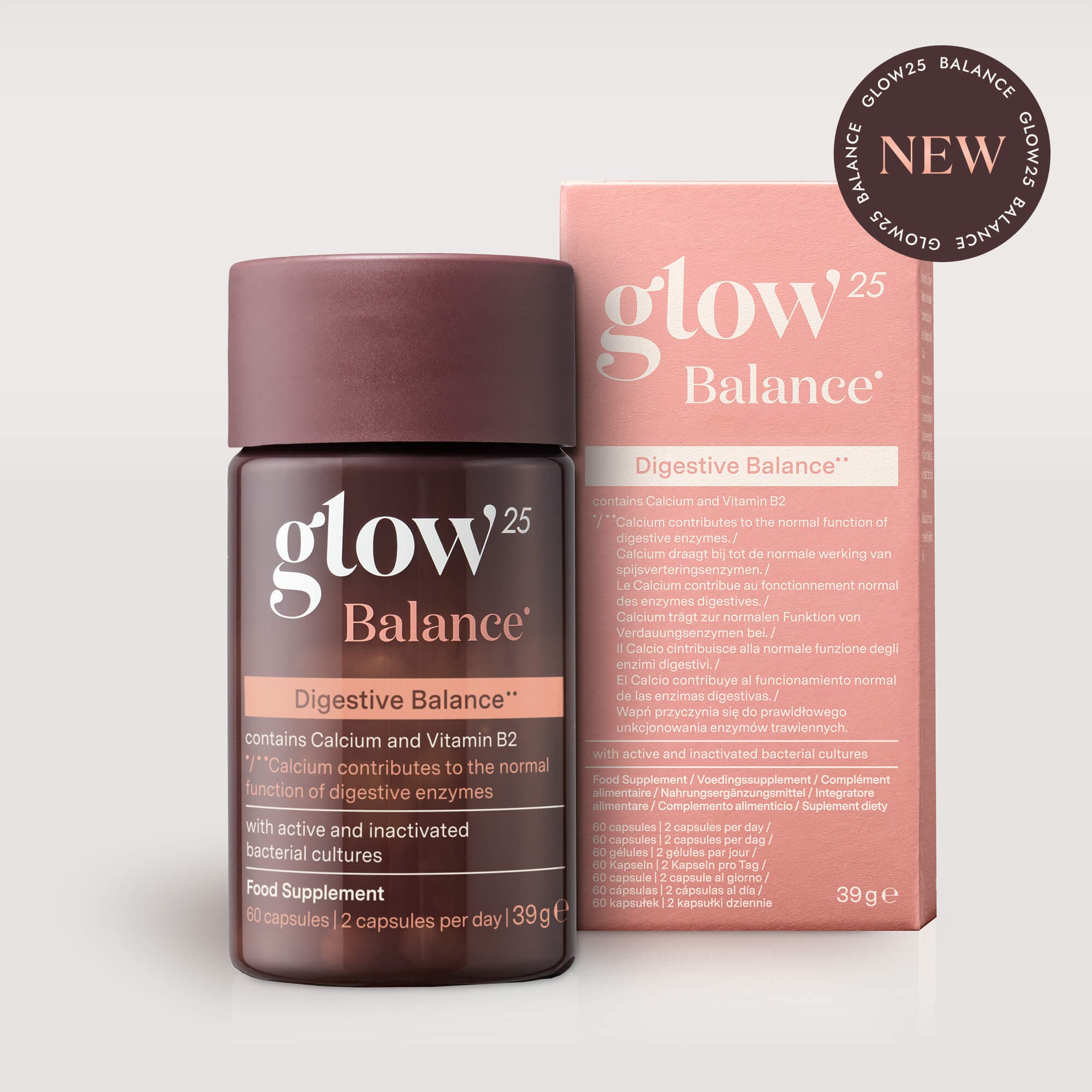 Glow25 Balance – Darmbalance Kapseln