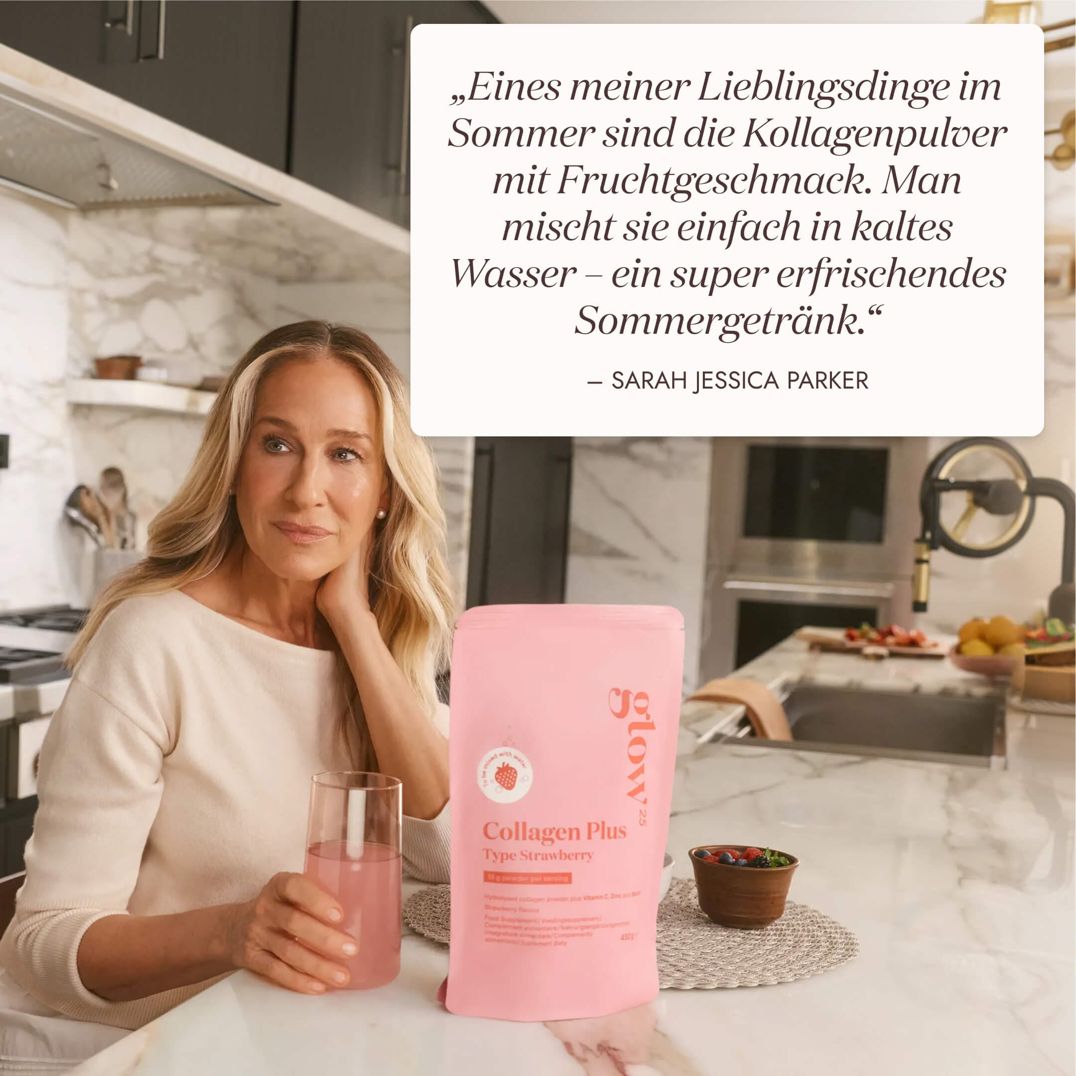Kollagen Plus Typ Strawberry