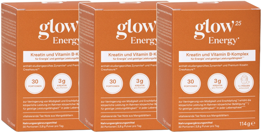 3er-Paket Glow25 Energy®