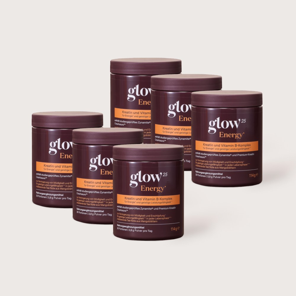 Glow25 Energy, 6 Pakete, Bynder-Packshot