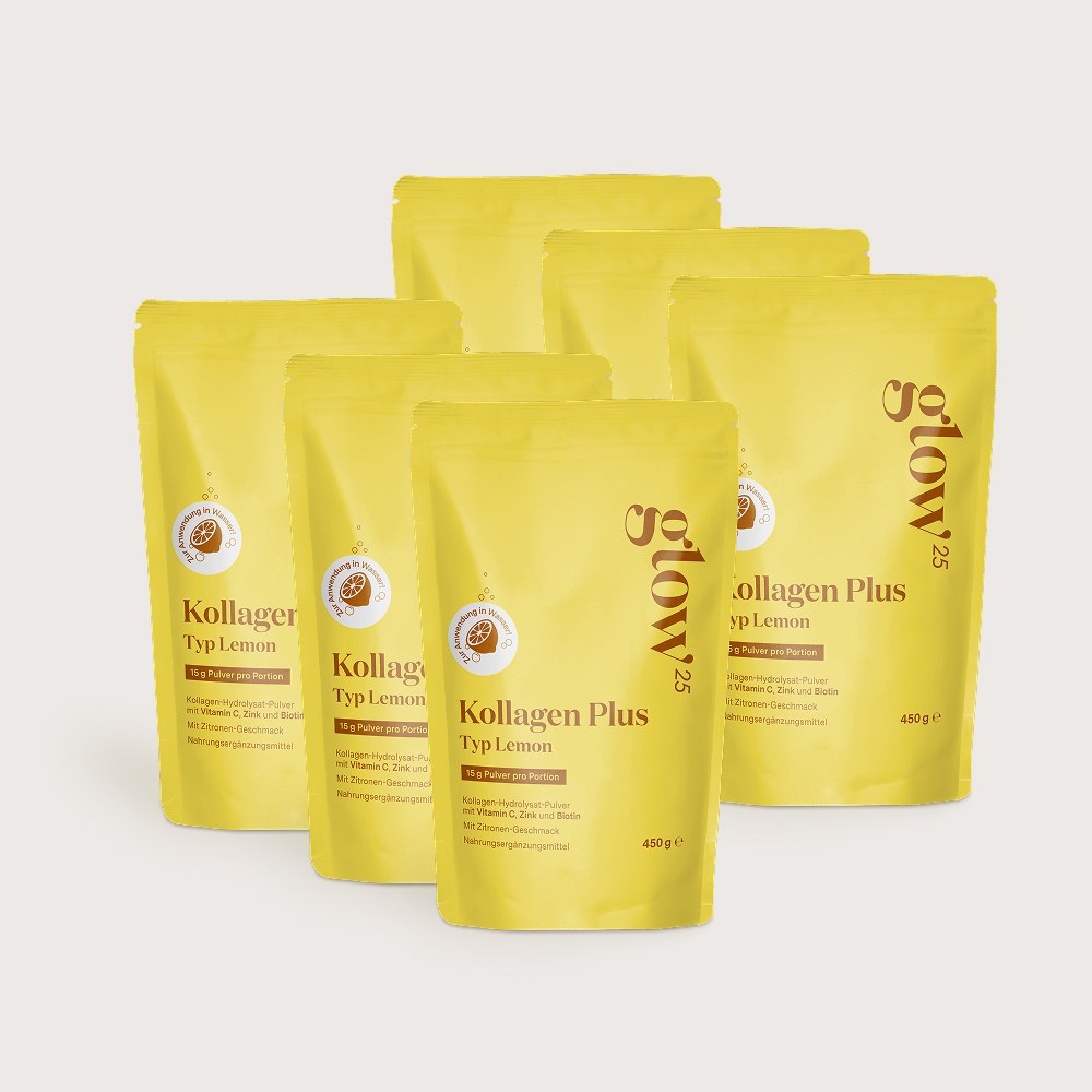Kollagen Plus Typ Lemon, 6 Pakete, Bynder-Packshot