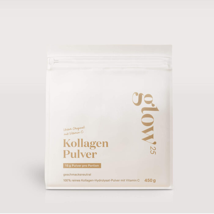 Glow25 Kollagen Pulver – Unser Original mit Vitamin C