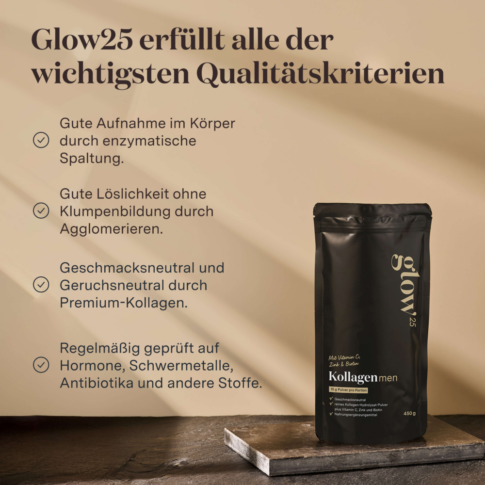 Glow25 Kollagen Plus - Men's Edition – Bild 4