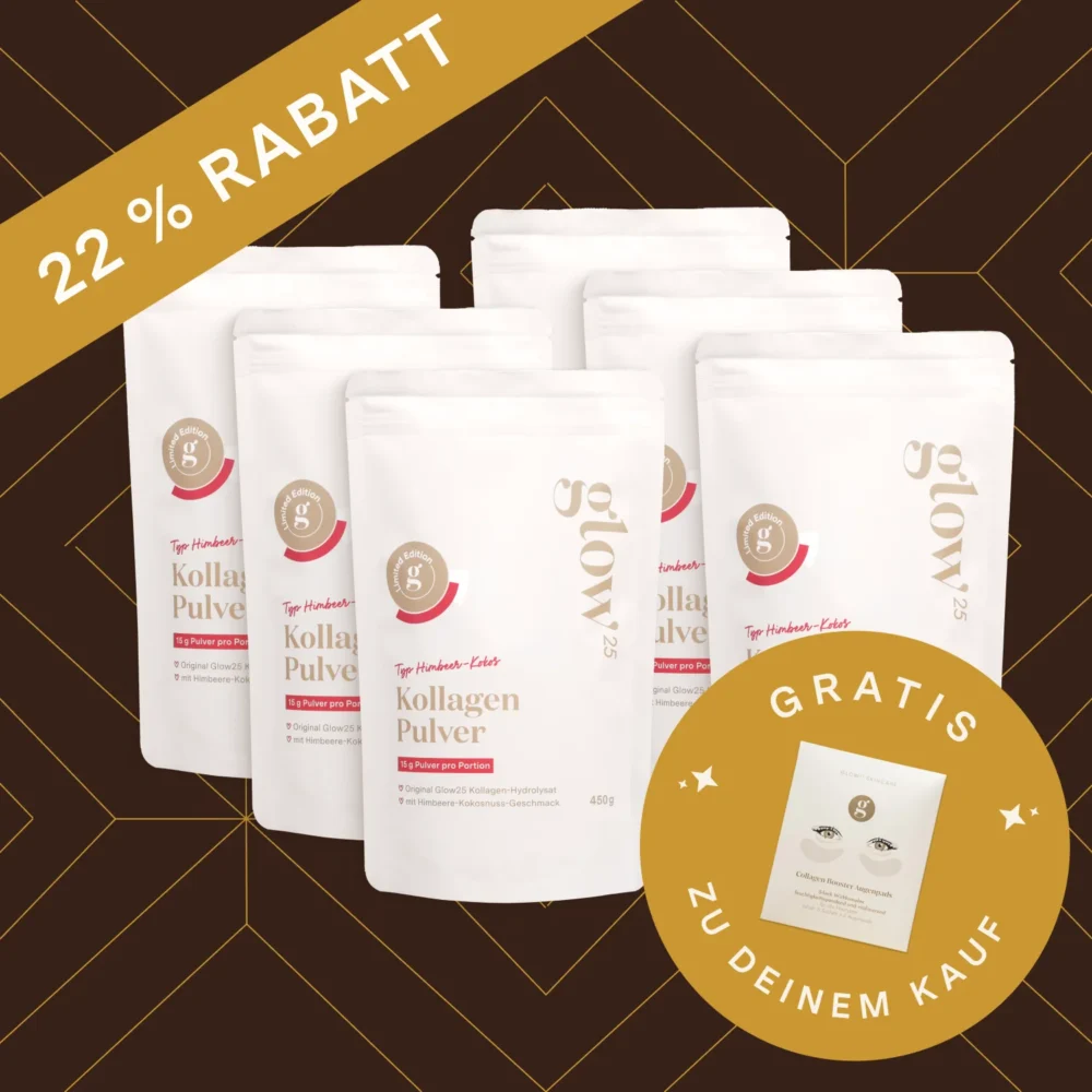 Bundle - Kollagenpulver Himbeer-Kokos - 6er