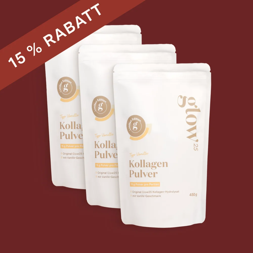 Bundle - 3-Monats-Ritual Kollagen mit Vanille-Geschmack