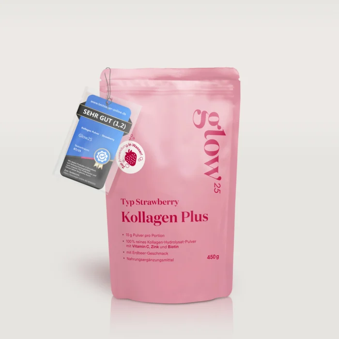 Glow25 Kollagen Plus Typ Strawberry