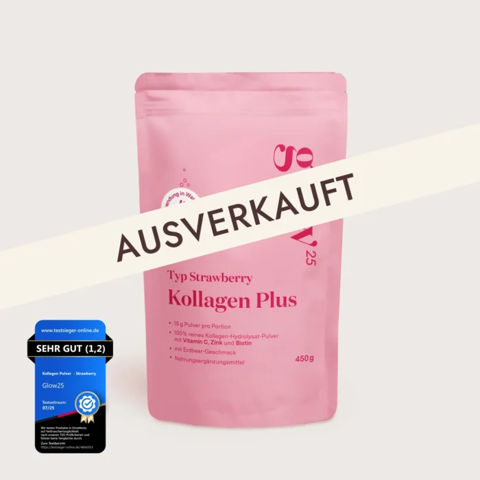 Glow25 Kollagen Plus Typ Strawberry
