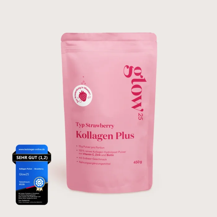 Glow25 Kollagen Plus Typ Strawberry