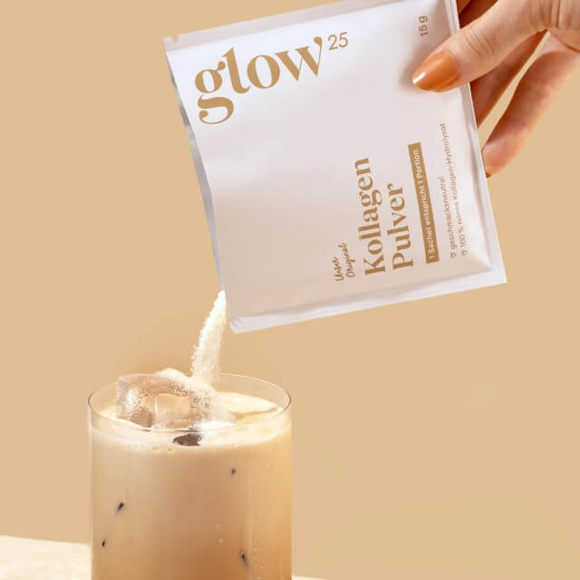 Glow25 Sachets Anwendung
