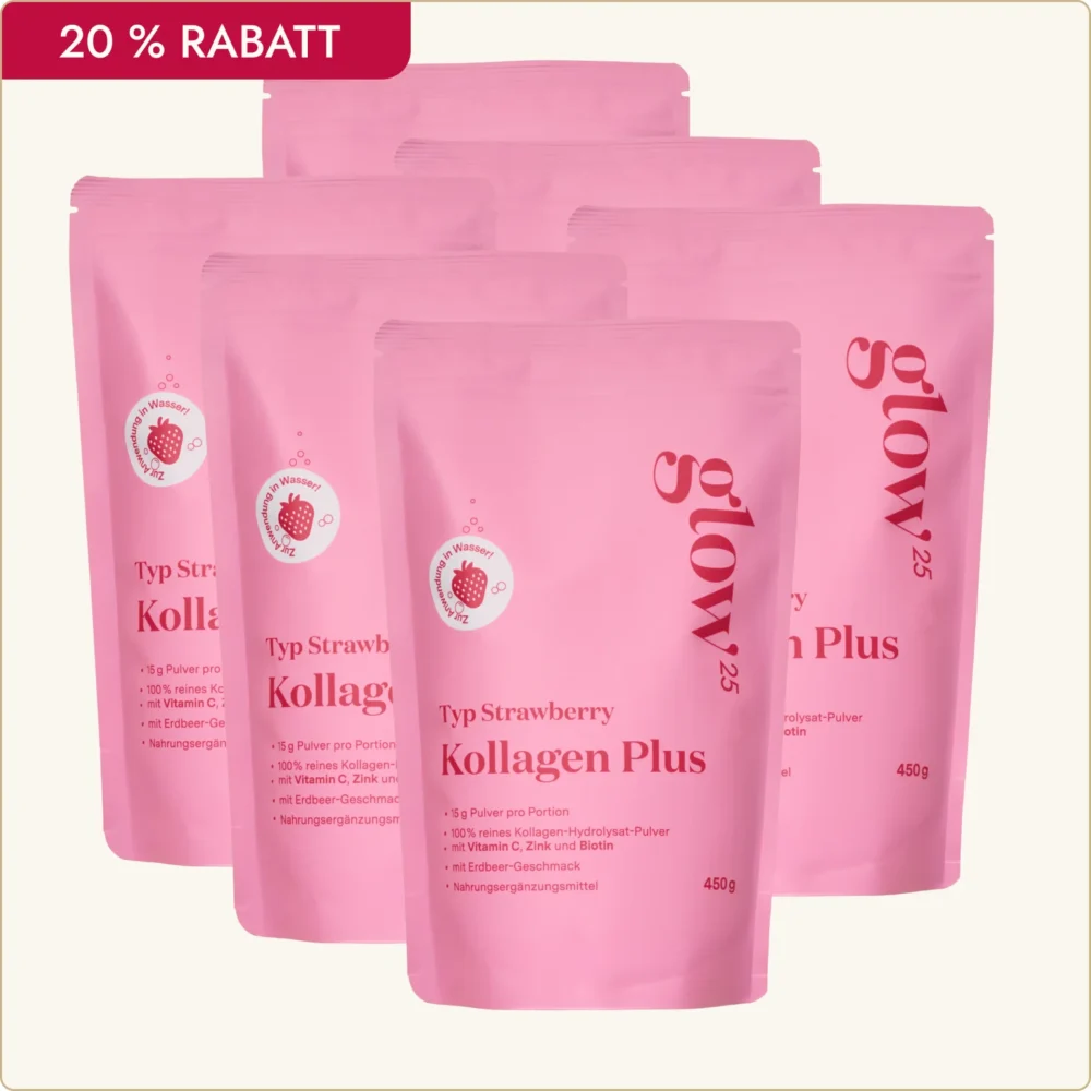 Bundle – Kollagen Plus Typ Strawberry - 6 Monats Kur