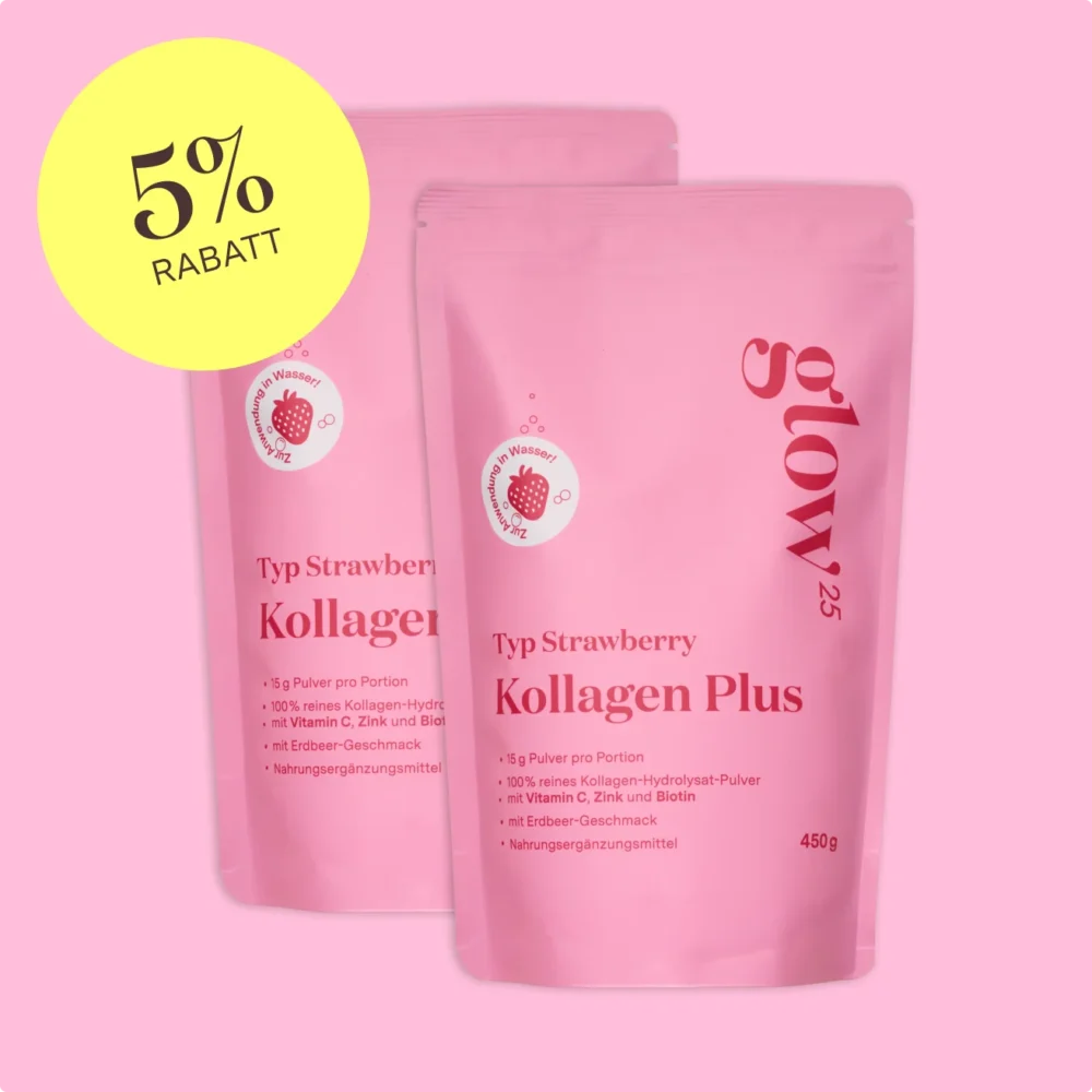 Bundle – Limited Edition Sale 2025 - Kollagen Plus Strawberry - 2 Monats Kur