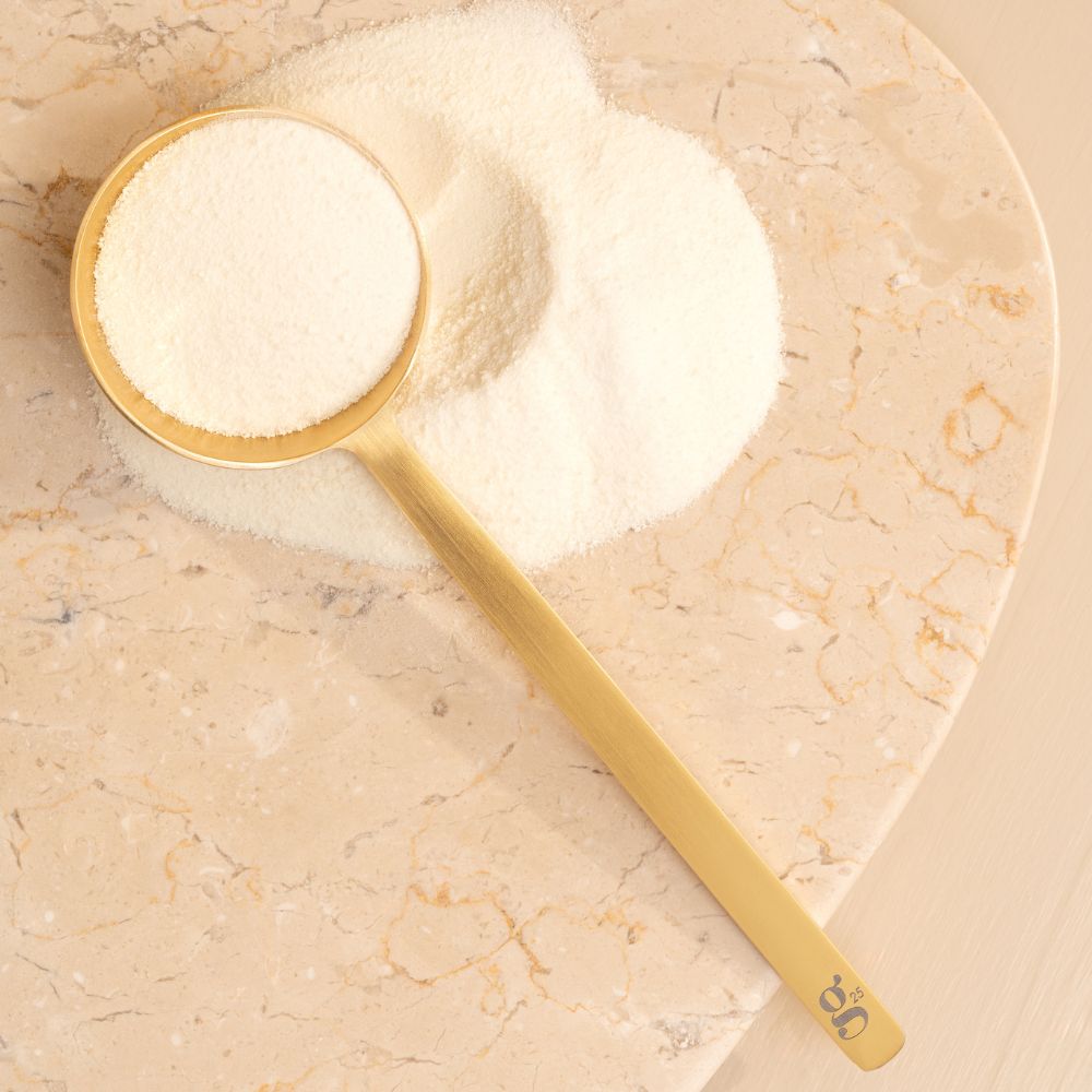 Glow25 Kollagen Messlöffel – Beauty Supplement für Haut, Haare und Nägel