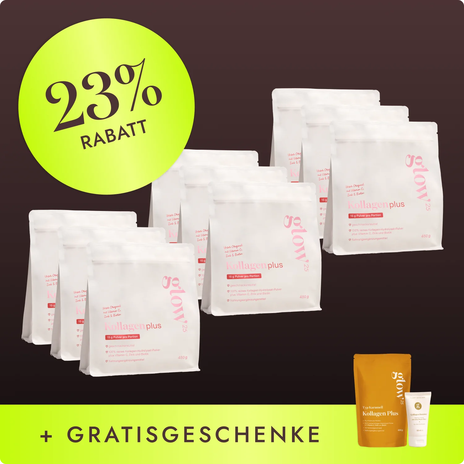 Bundle – Glowember 2 – Kollagen Plus - 9 Pack 1 Bundle – Glowember 2 – Kollagen Plus - 9 Pack