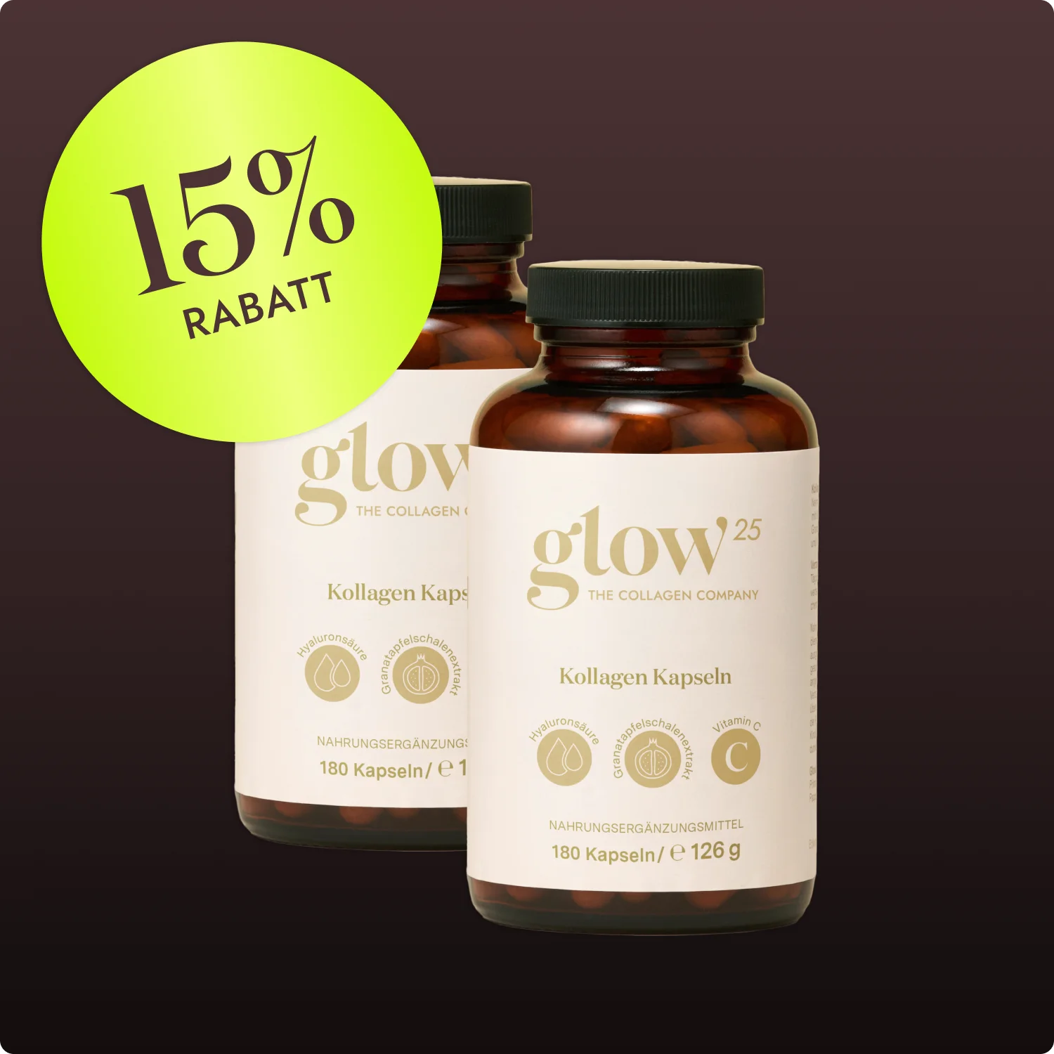 Bundle – Glowember 2 – Kollagen Kapseln - 2 Pack 1 Bundle – Glowember 2 – Kollagen Kapseln - 2 Pack